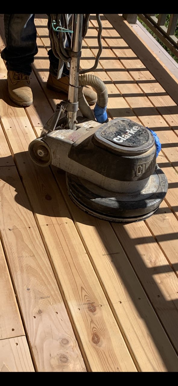 Floor sanding